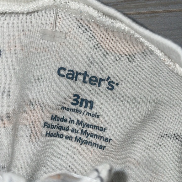 ⭐️3 Months Carters Baby Boys Adorable 🦖 Cotton Sleeper⭐️ - Picture 2 of 2